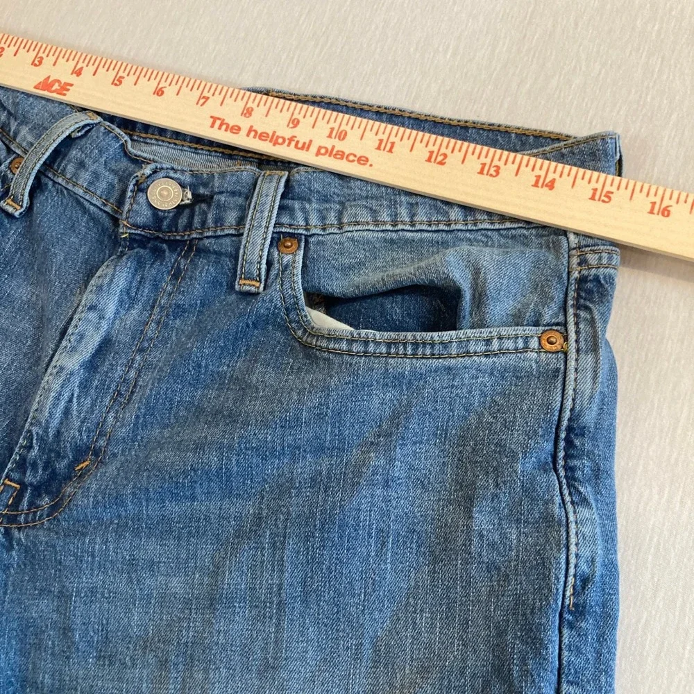 Levis 559 Relaxed Straight Jeans Mens‎ 30x30 (Fit 30x29) Blue Medium Wash Y2K